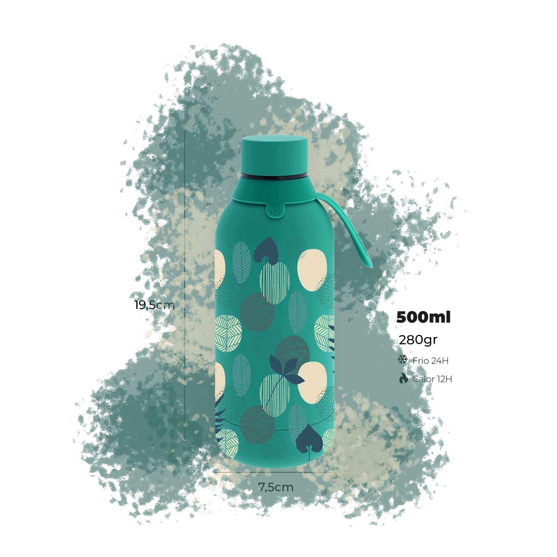 Garrafa Água Inox Peppermint 500ML