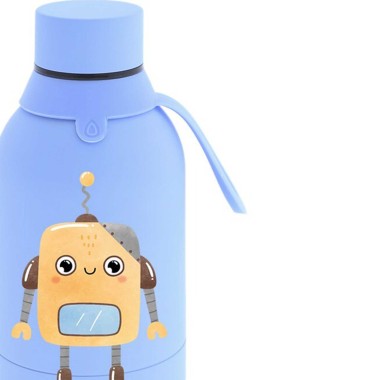 Garrafa �gua Inox Sky Robots 350ML