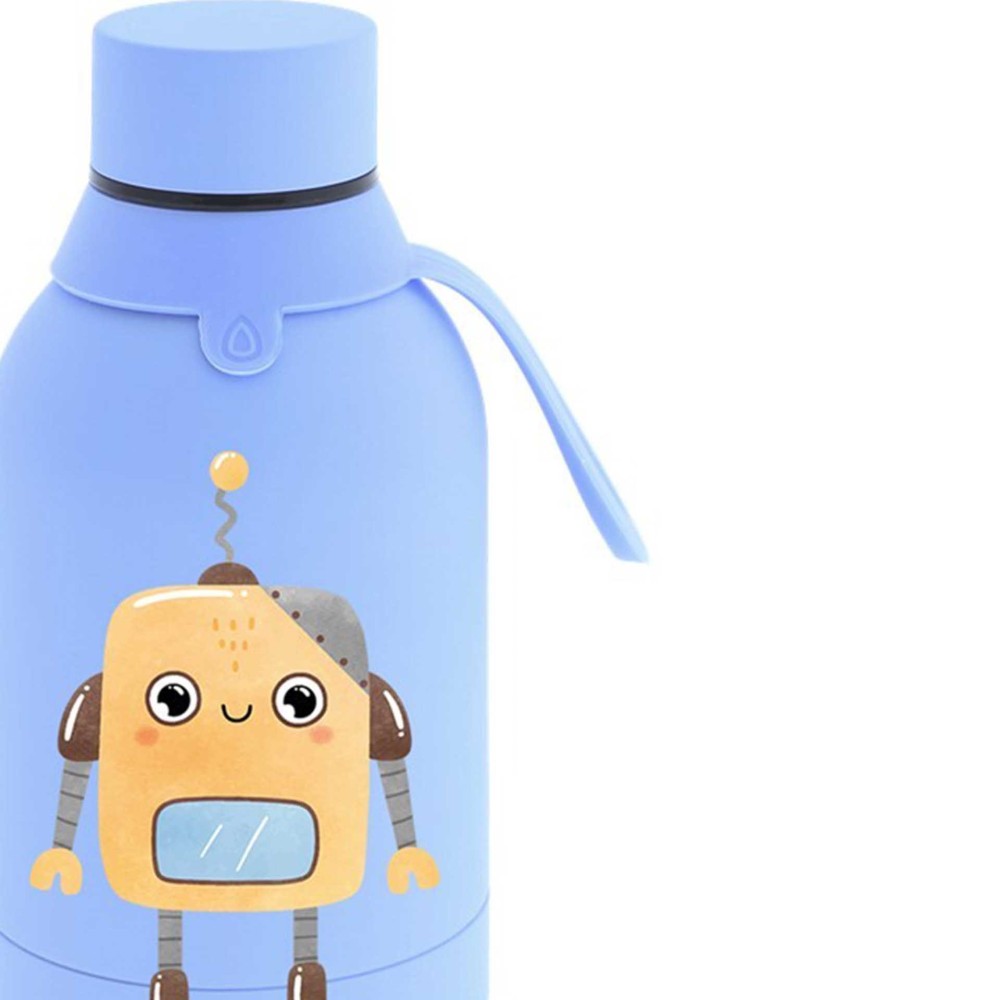 Garrafa �gua Inox Sky Robots 350ML