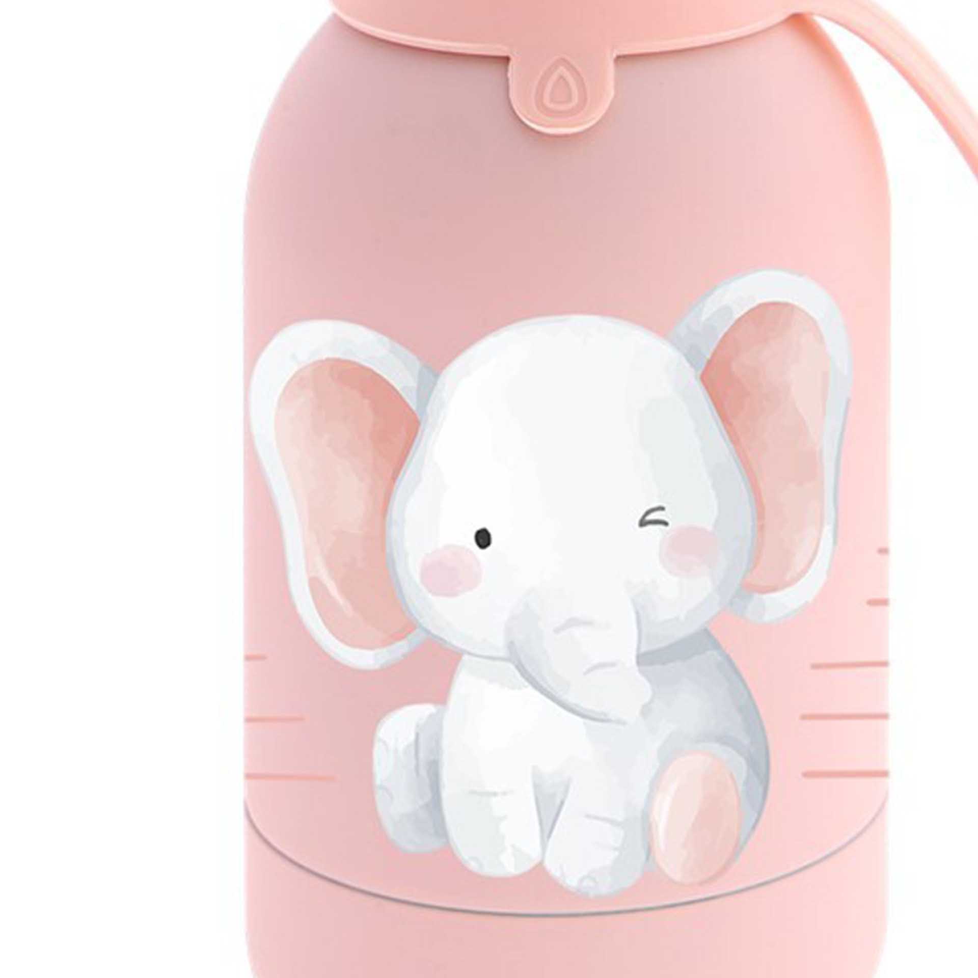 Garrafa Água Inox Peach 350ML