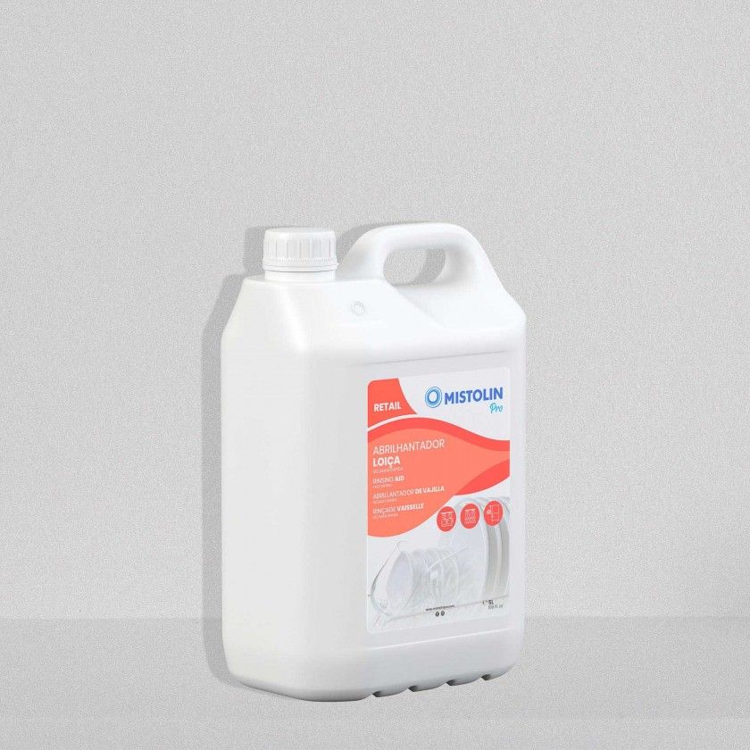 Abrilhantador Máquina Loiça Mistolin Pro 5000ml Abrilhantador Máquina Loiça Mistolin Pro 5000ml