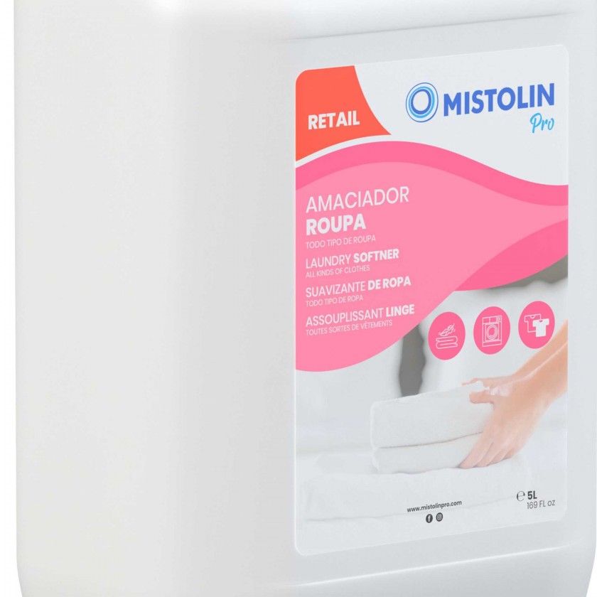 Amaciador Roupa Mistolin Pro 5000ml Amaciador Roupa Mistolin Pro 5000ml