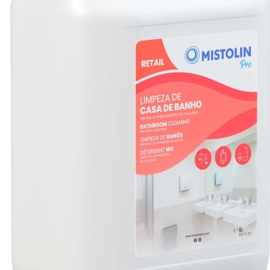 Detergente Limpeza Casa Banho Mistolin Pro 5000ml