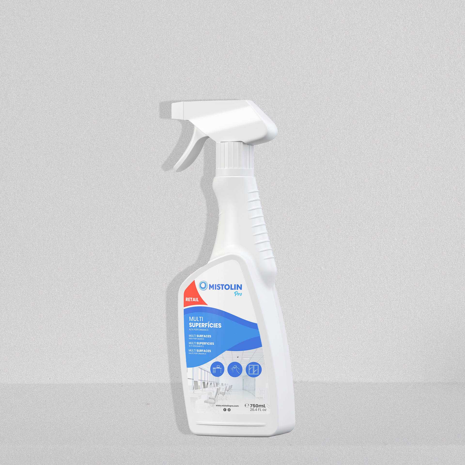 Limpa Multisuperficies Mistolin Pro 750ml