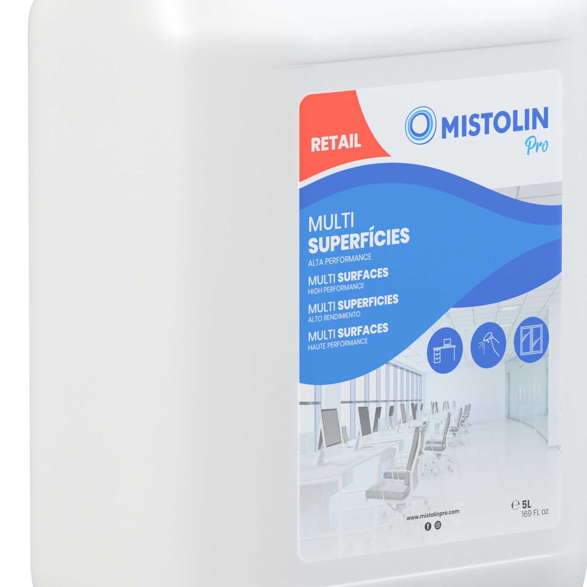 Limpa Multisuperficies Mistolin Pro 5000ml