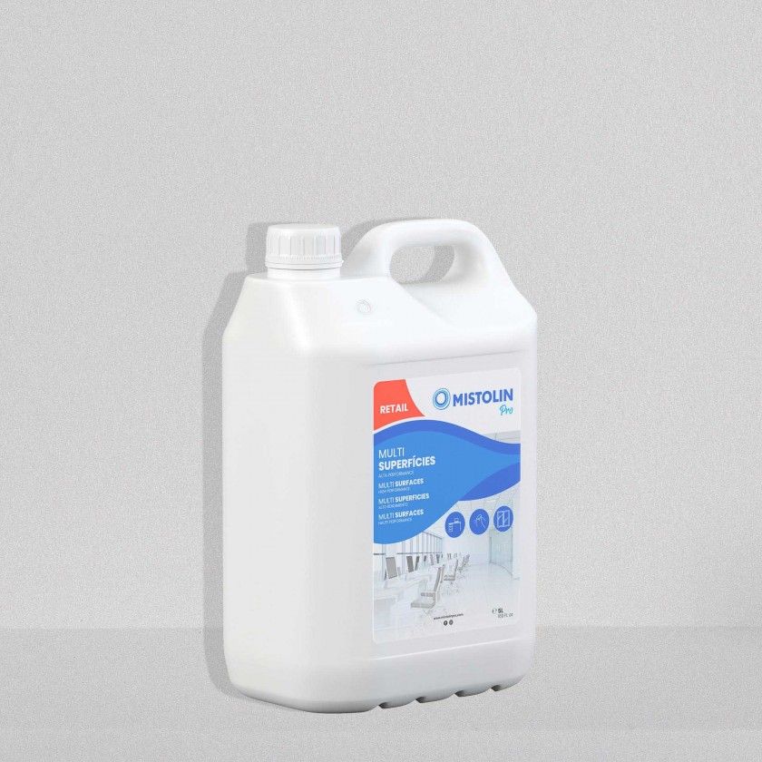 Limpa Multisuperficies Mistolin Pro 5000ml Limpa Multisuperficies Mistolin Pro 5000ml