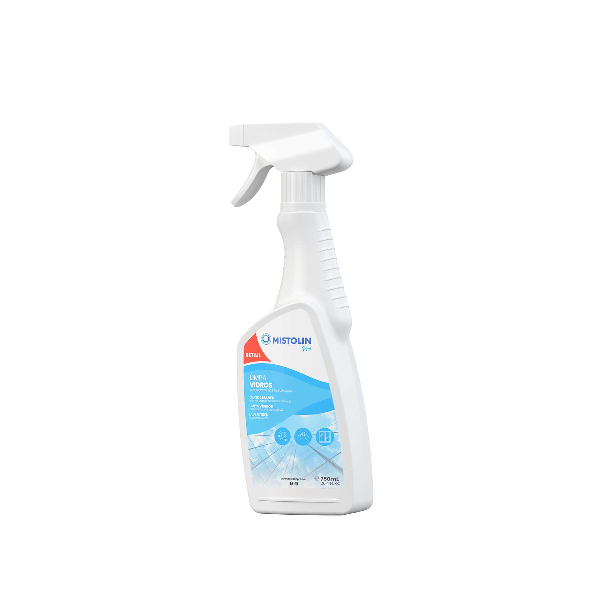Limpa Vidros Mistolin Pro 750ml