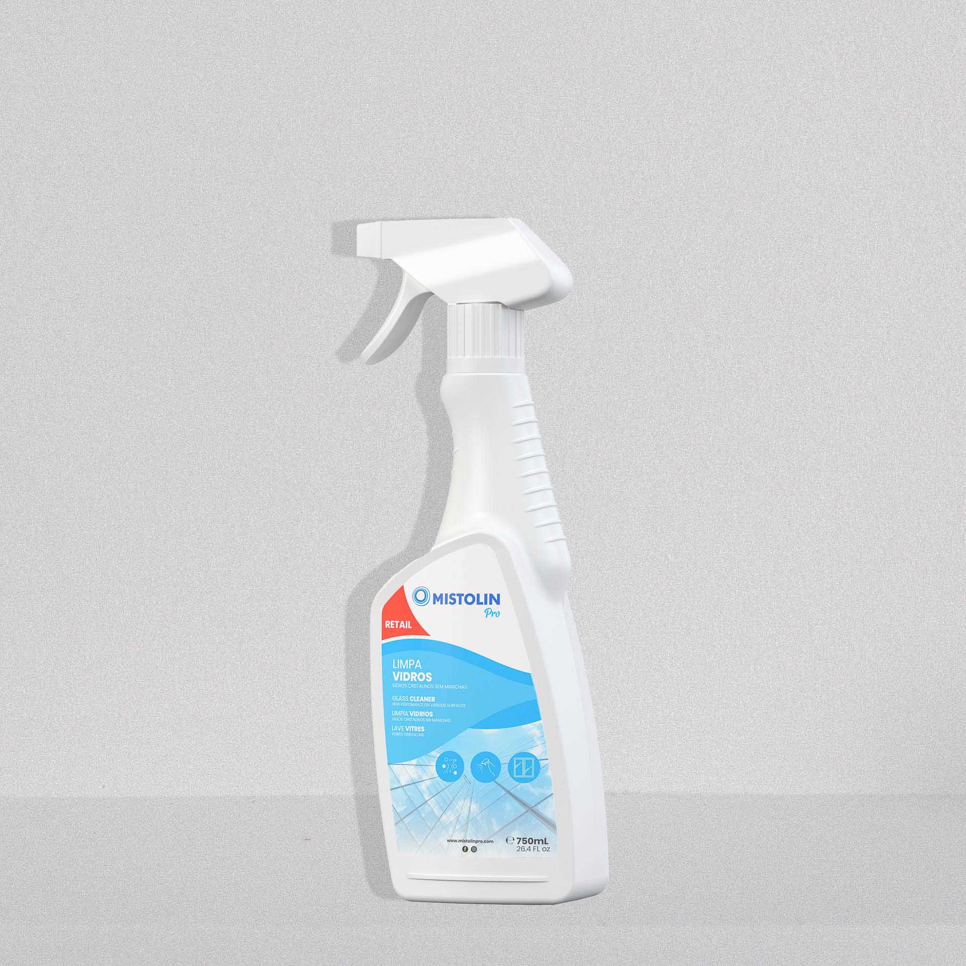 Limpa Vidros Mistolin Pro 750ml