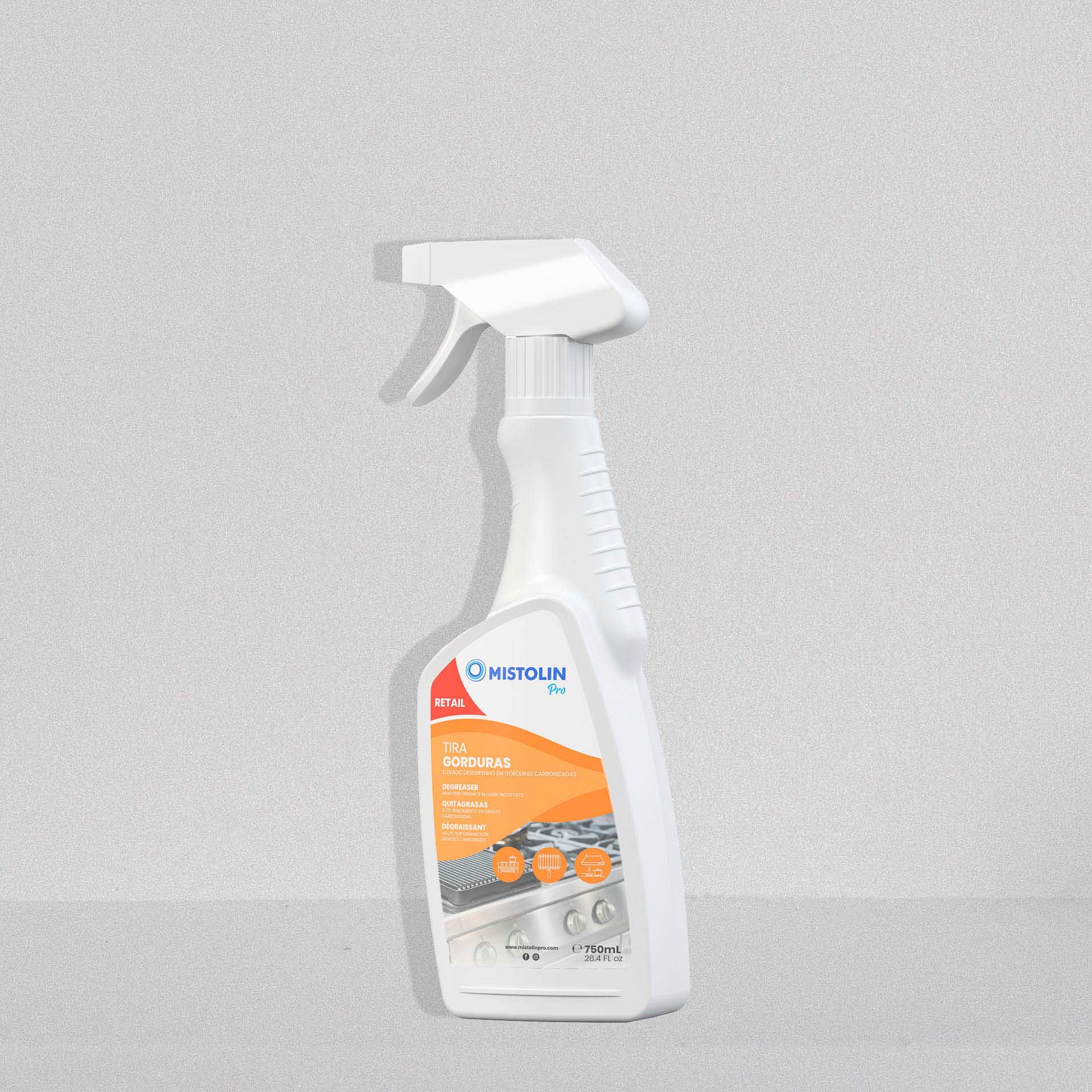 Tira Gorduras Mistolin Pro 750ml