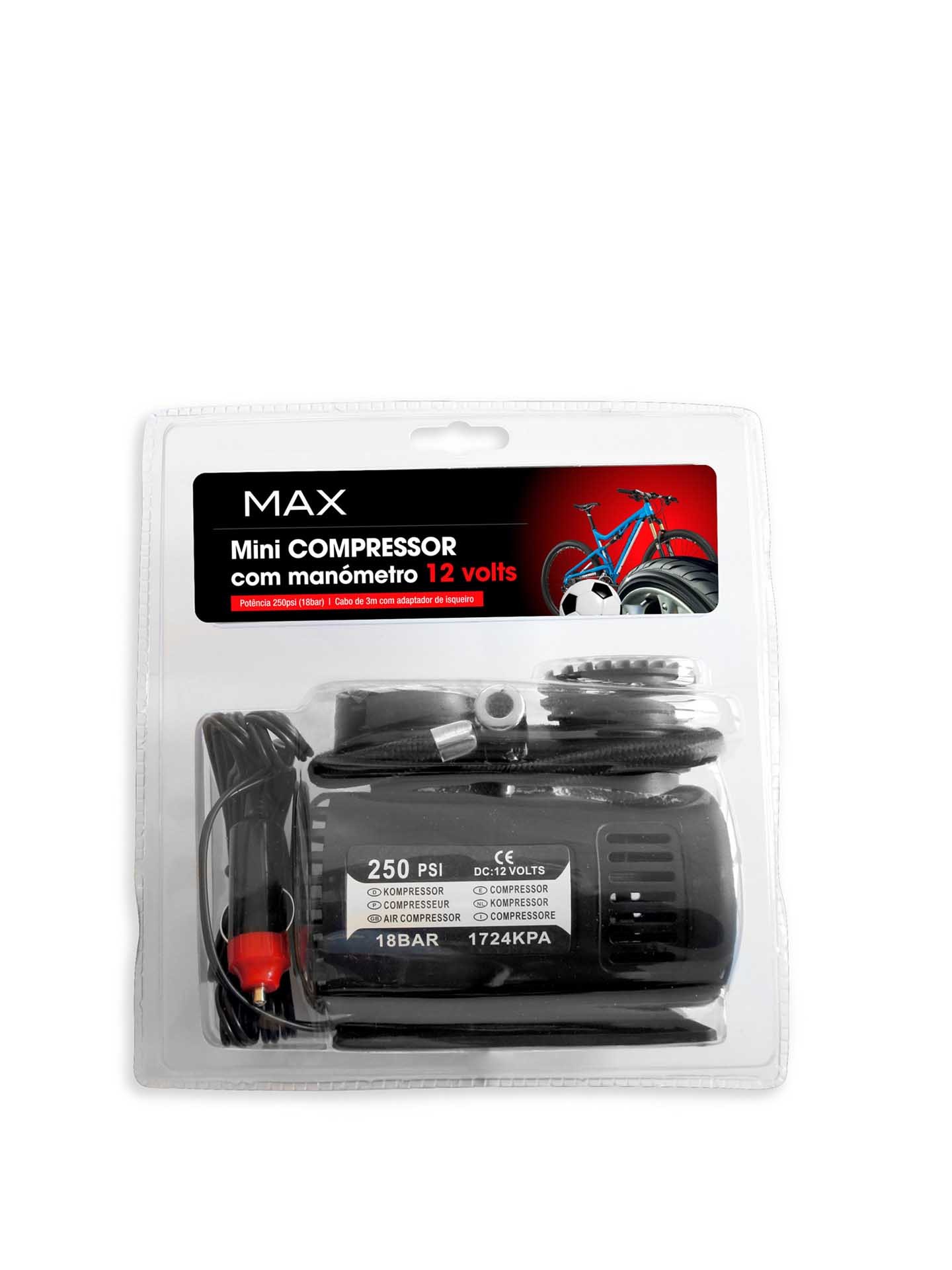 Compressor Portátil Max 12V