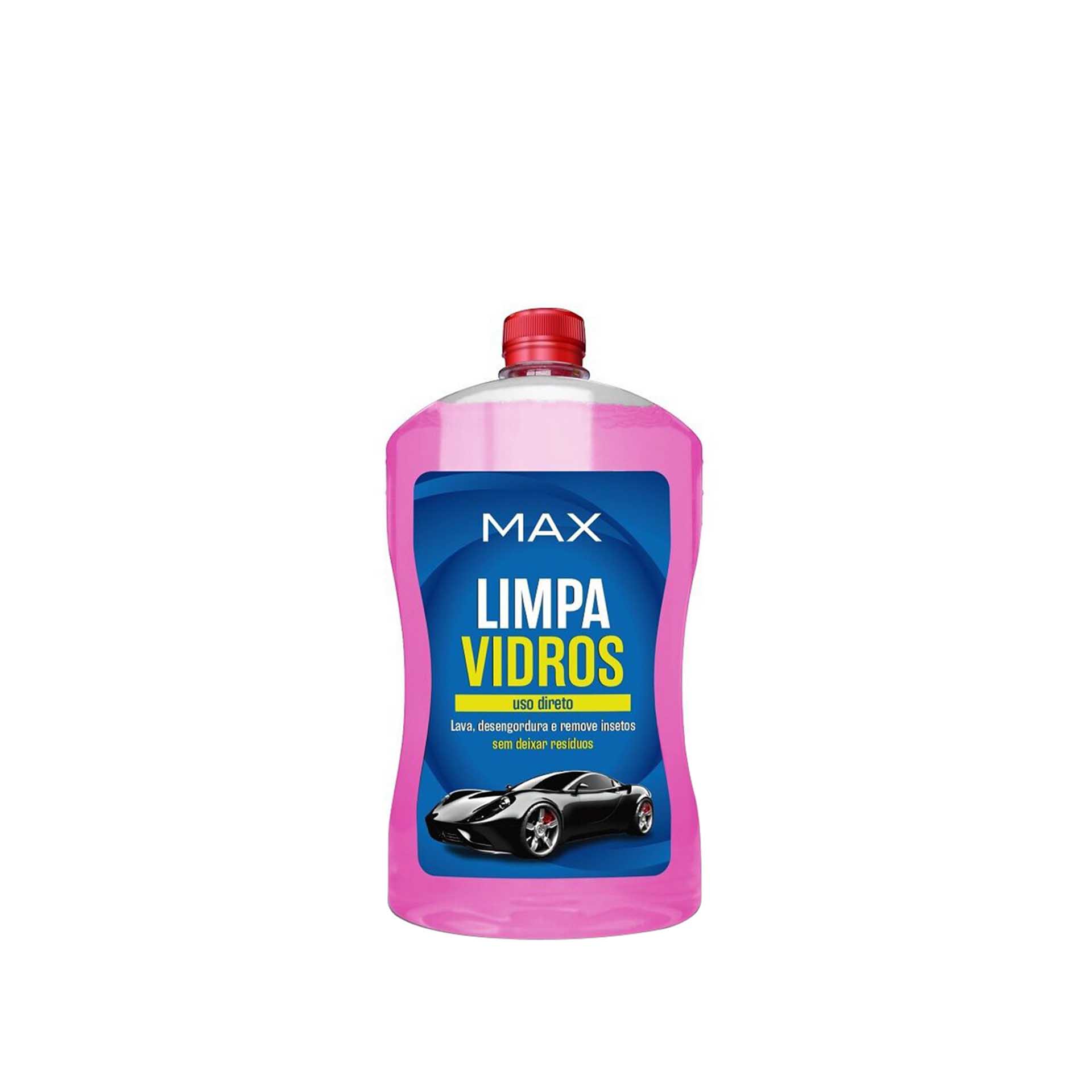 Limpa Vidros Max Garrafa 1000ml