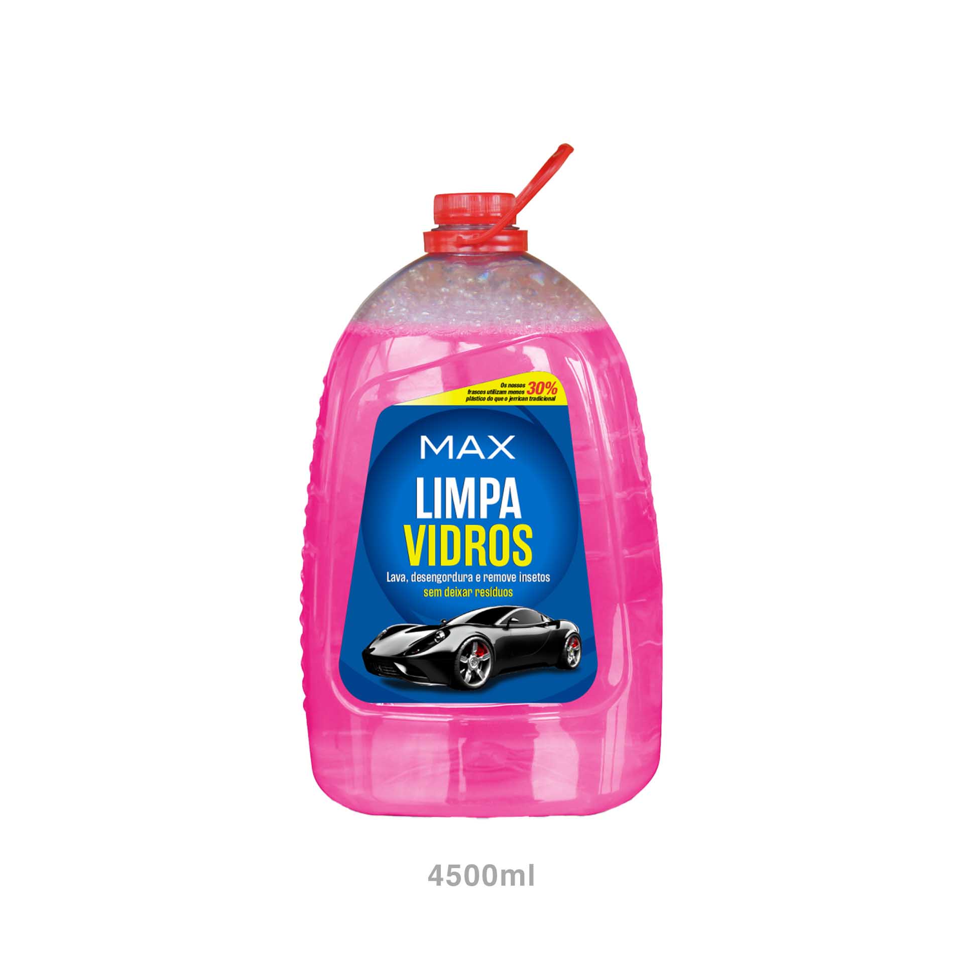 Limpa Vidros Max Garrafão 4500ml