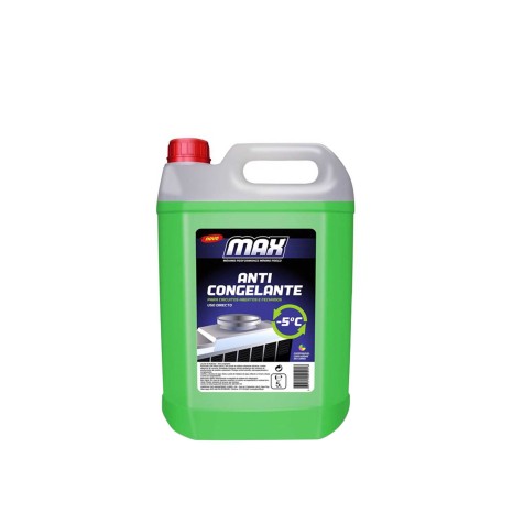 Líquido Radiador Anticongelante Max -5°c 5000ml Verde - Image product