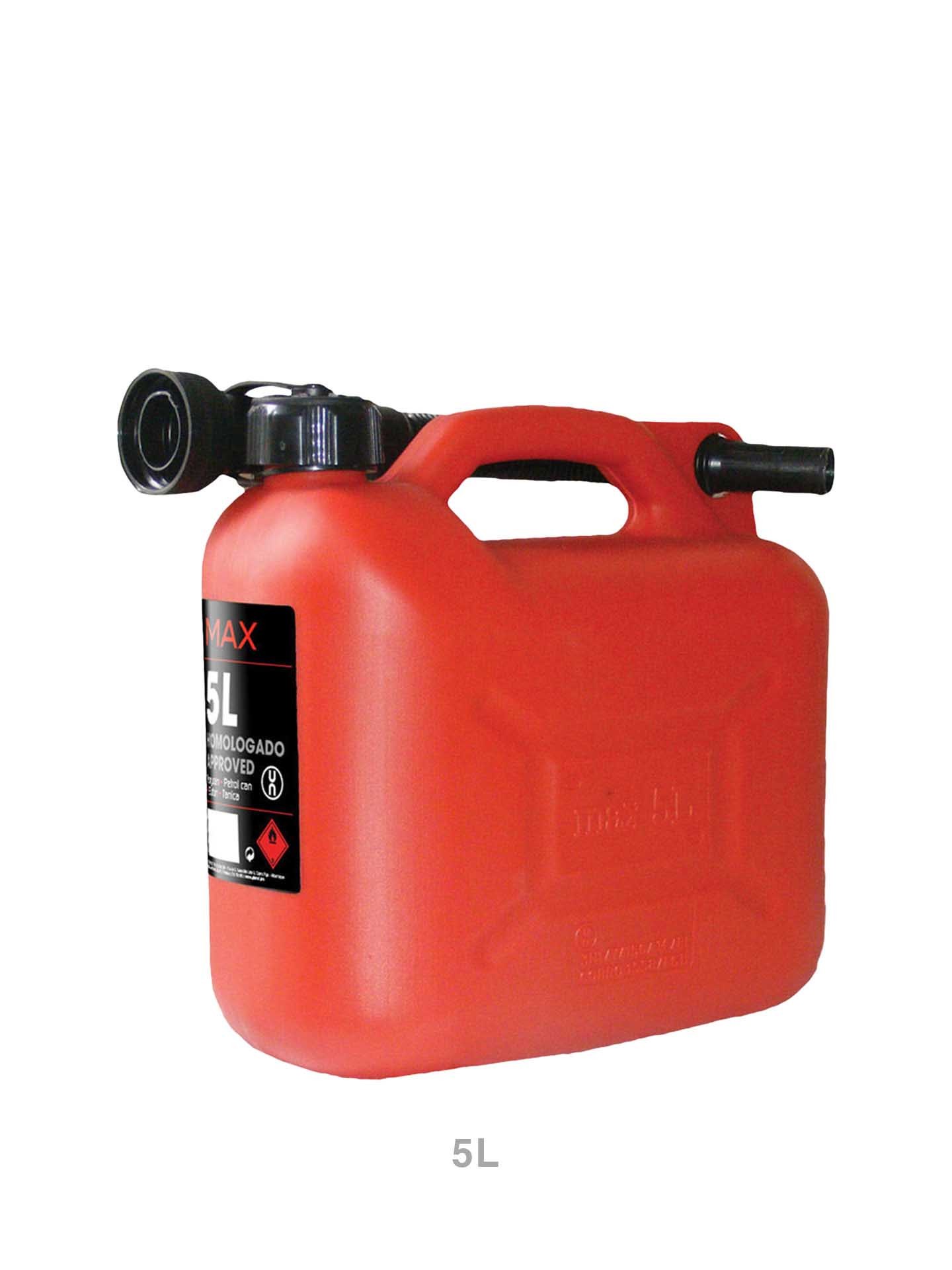 Jerrycan Plástico Max Homologado 5L