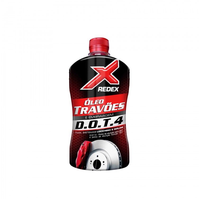 Óleo Travões Redex Dot4 1000ml Óleo Travões Redex Dot4 1000ml