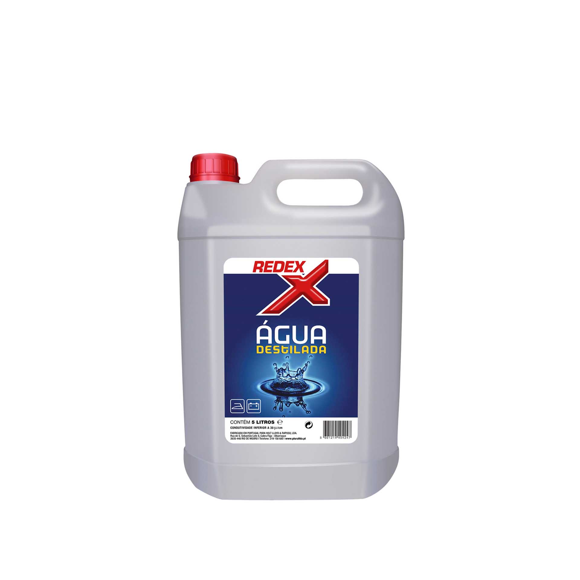 Água Destilada Redex 5000ml
