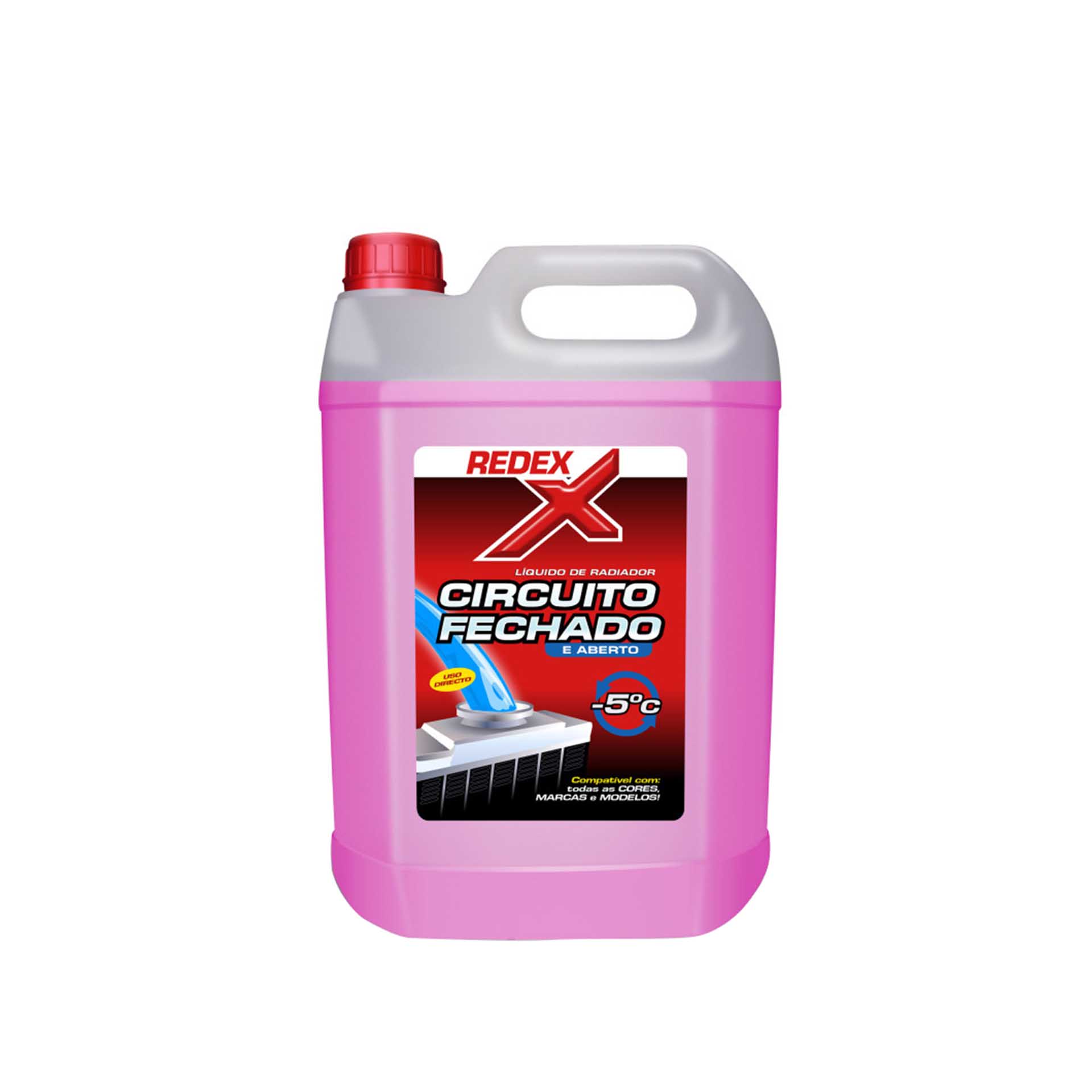 Líquido Radiador Redex Circuito Fechado 5000ml