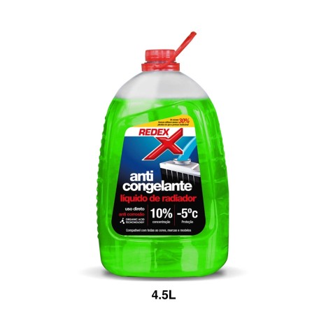 Líquido Radiador Anticongelante Redex Verde 4500ml - Image product