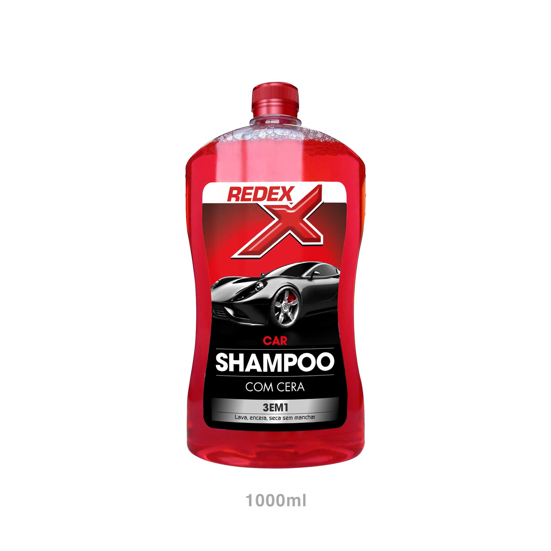 Champô Auto com Cera Redex 1000ml