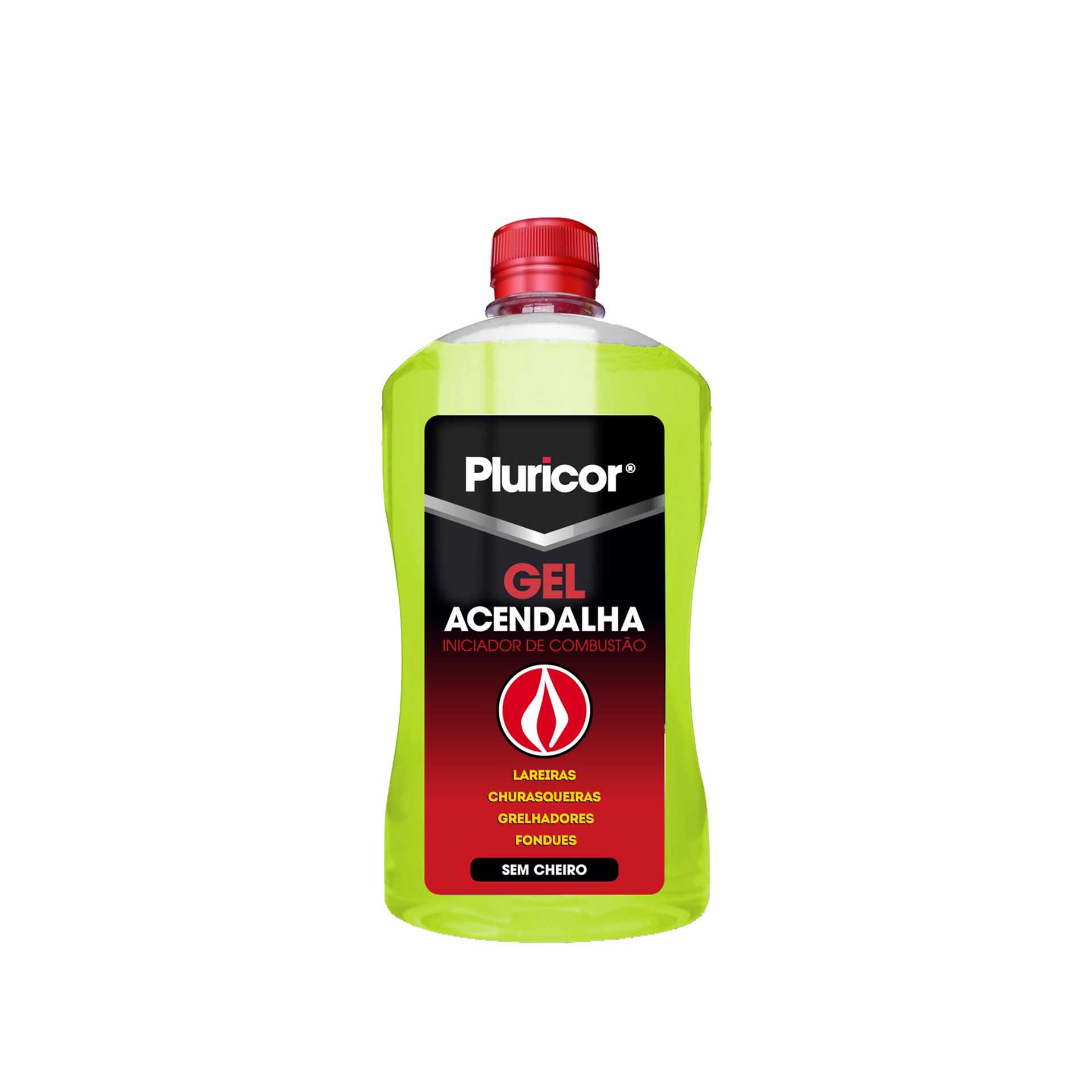 Acendalha Líquida Gel Pluricor