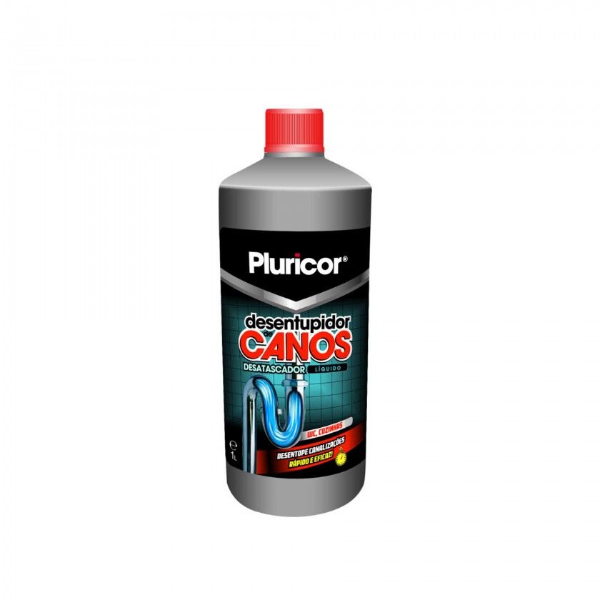 Desentupidor Canos Pluricor 1000ml Desentupidor Canos Pluricor 1000ml