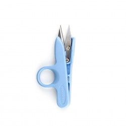 Tesoura Rematar Azul Pastel