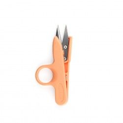 Tesoura Rematar Laranja Pastel