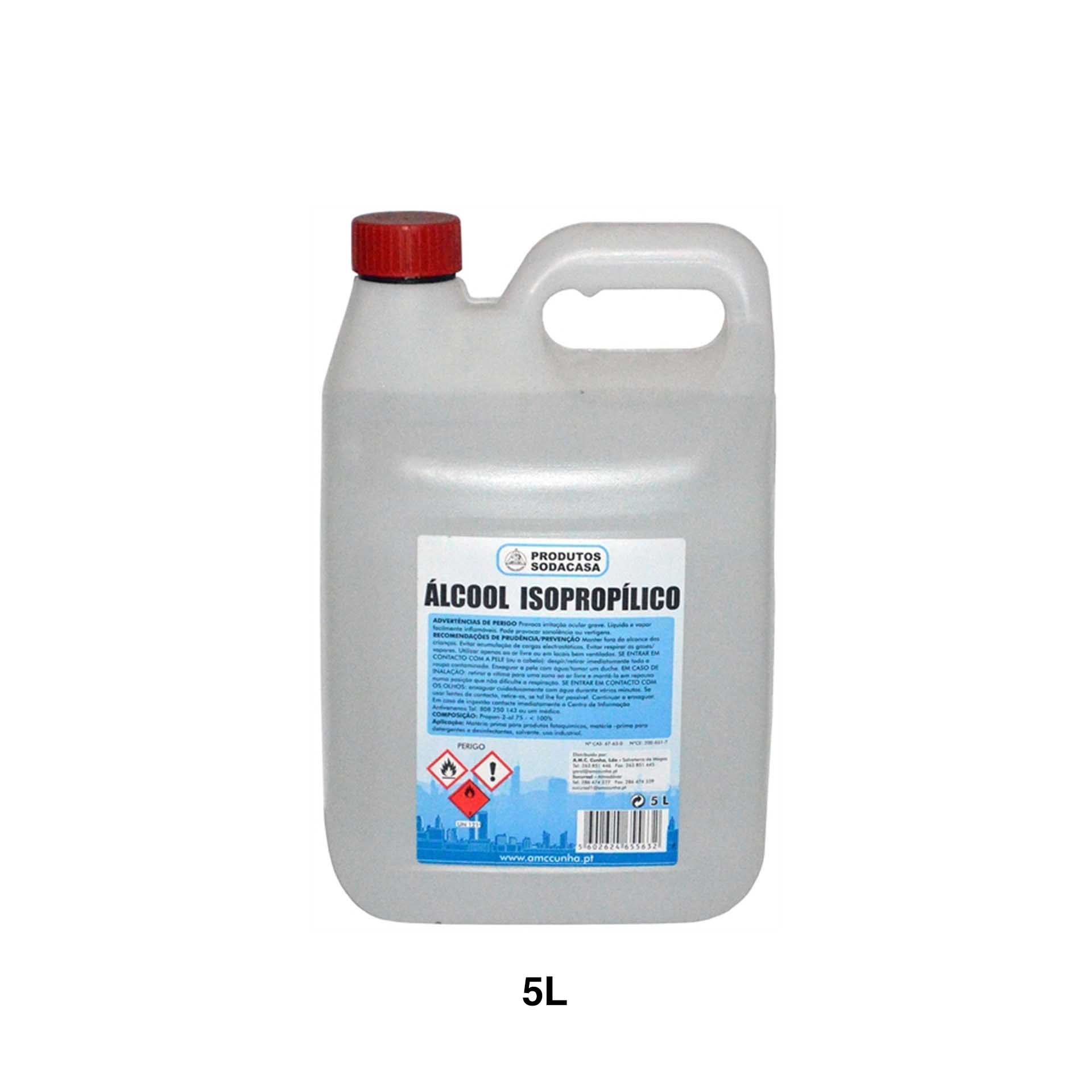 Álcool Isopropílico 5000ml