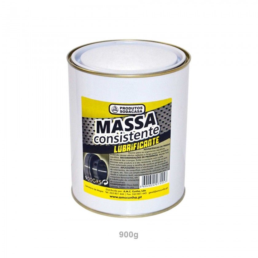Massa Consistente Sodacasa Lata 900gr Massa Consistente Sodacasa Lata 900gr