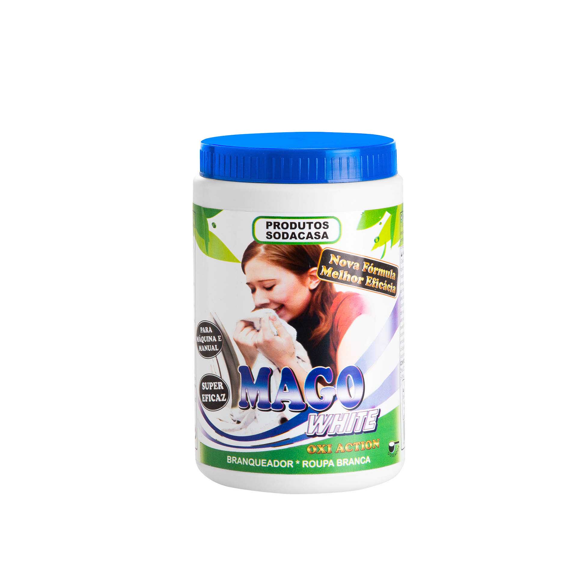 Branqueador Roupa Mago White Boião 700gr