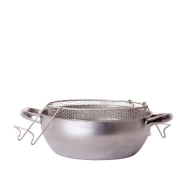 Fritadeira Indu��o Inox Low Cost 24cm