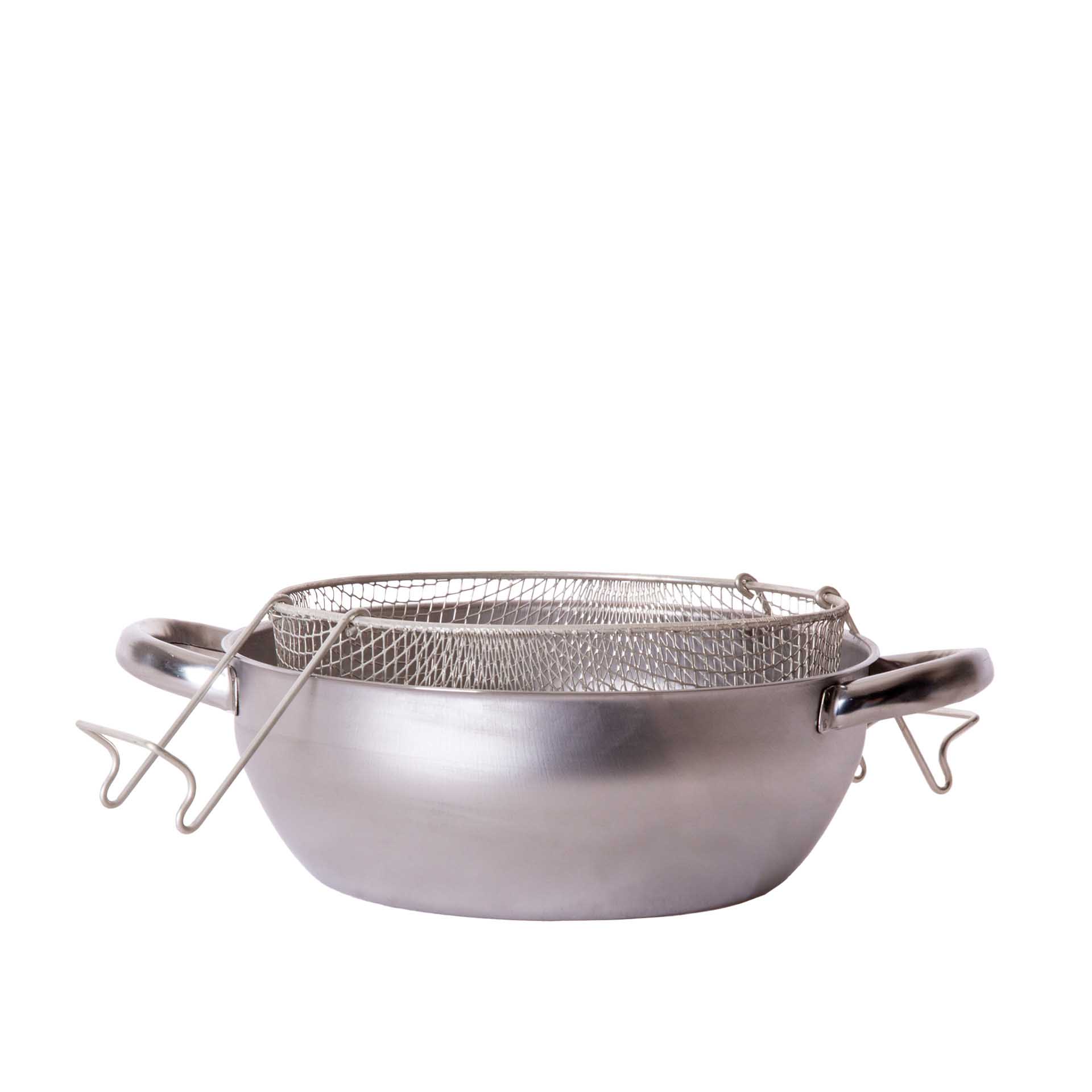 Fritadeira Indução Inox Low Cost 24cm