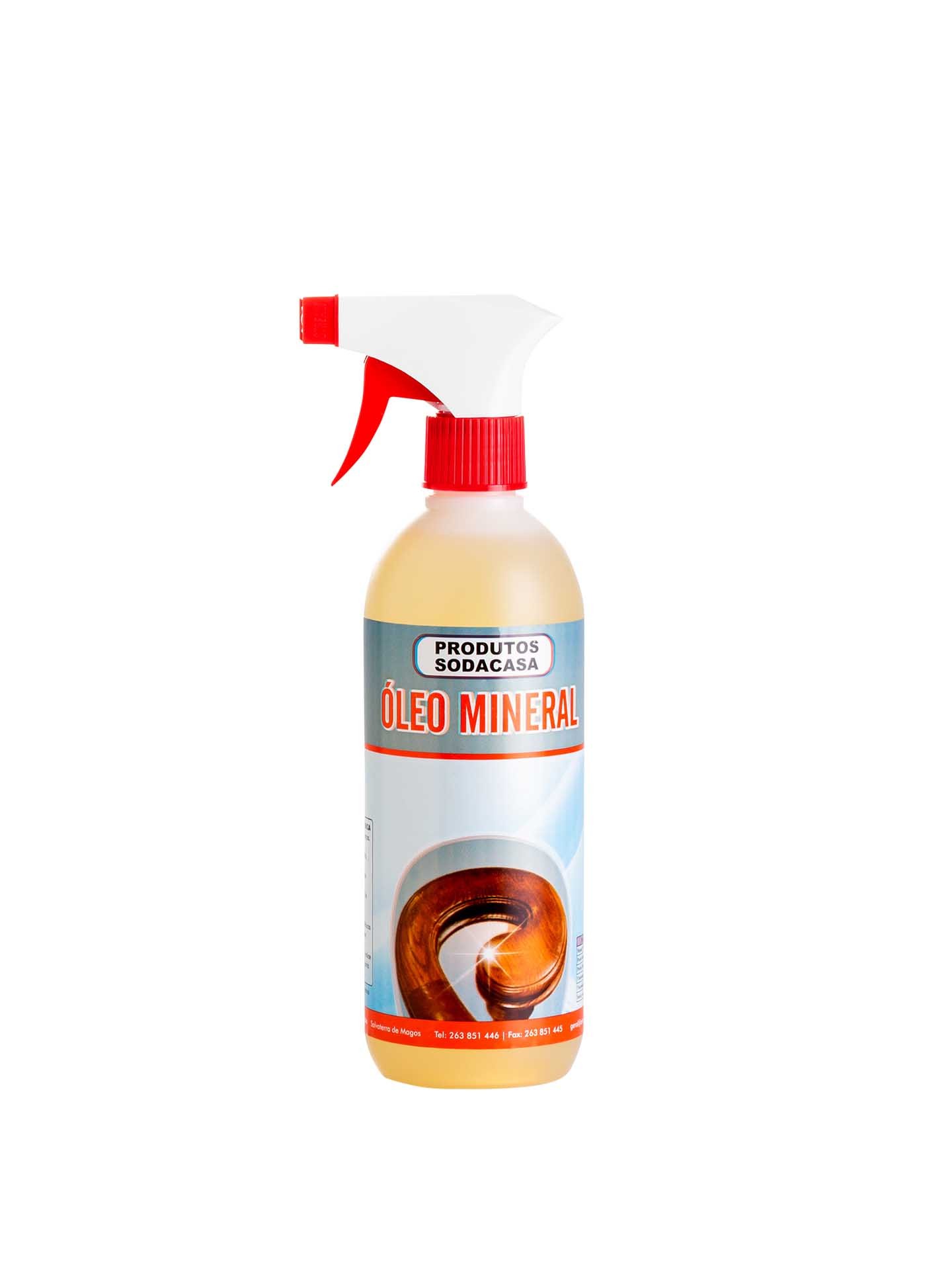 Óleo Mineral Pistola 500ml