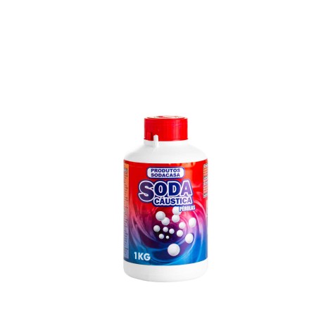 Soda Cáustica Frasco 1000gr - Image product