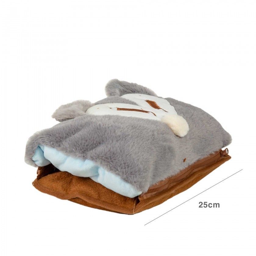 Saco Água Quente Elétrico Raposa 25X12X20cm Saco Água Quente Elétrico Raposa 25X12X20cm