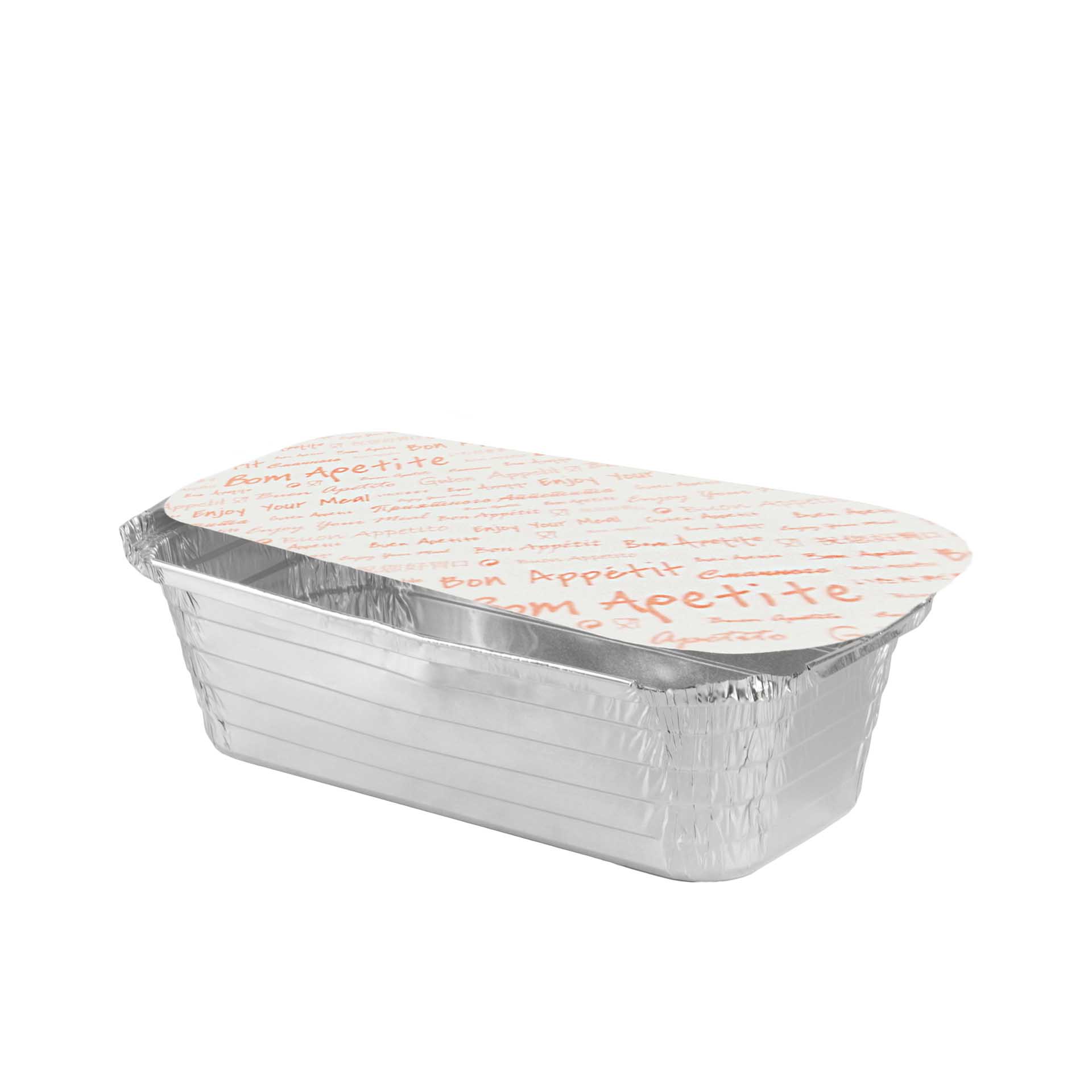 Forma Aluminio Retangular 1400ml EM14 60µm Pack 100