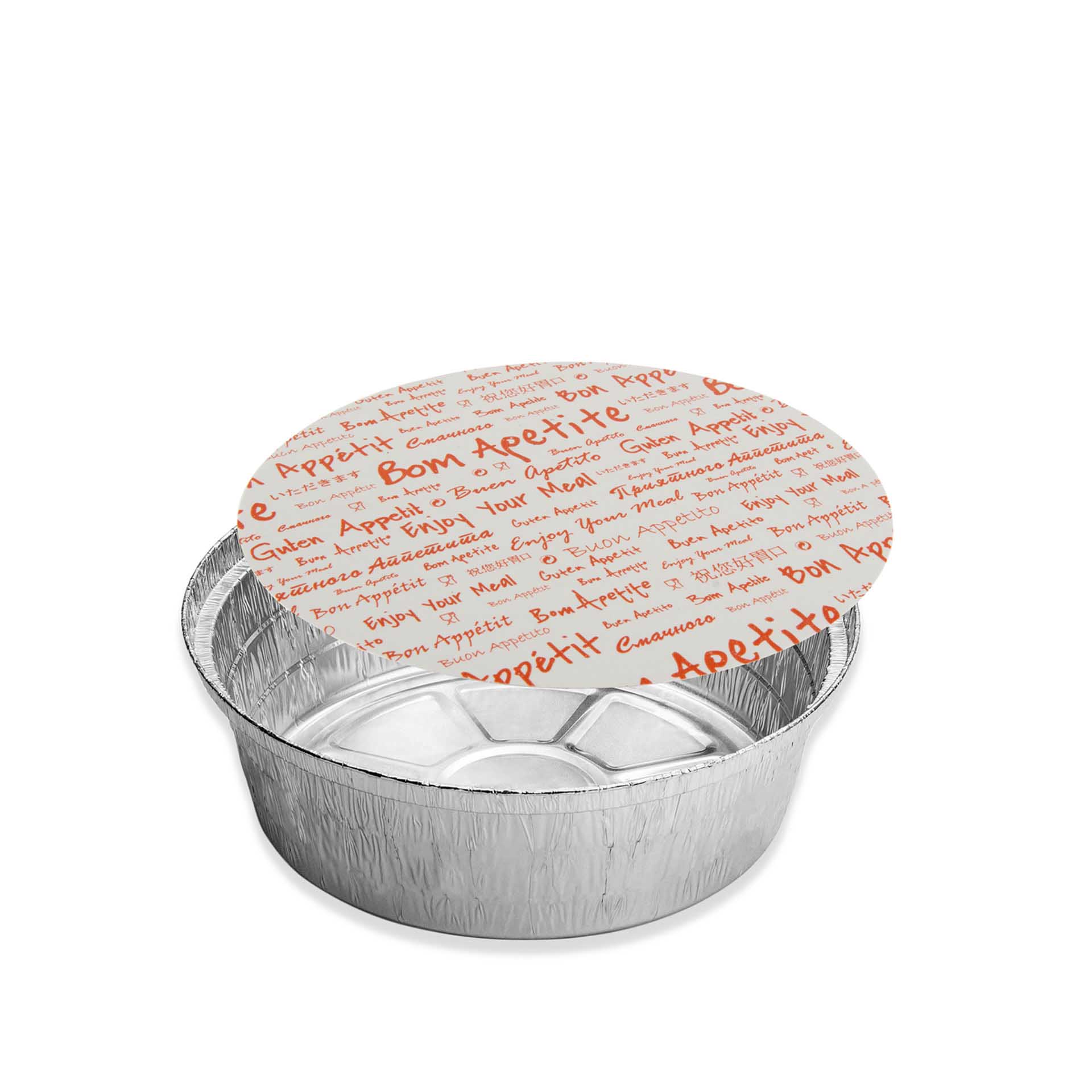 Forma Aluminio Redonda 780ml EM08 42µm Pack 100