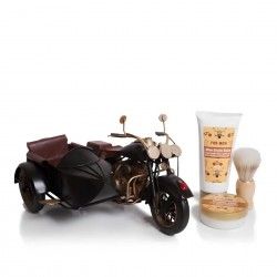 Conjunto Barbear Mota Mentol / Cedro