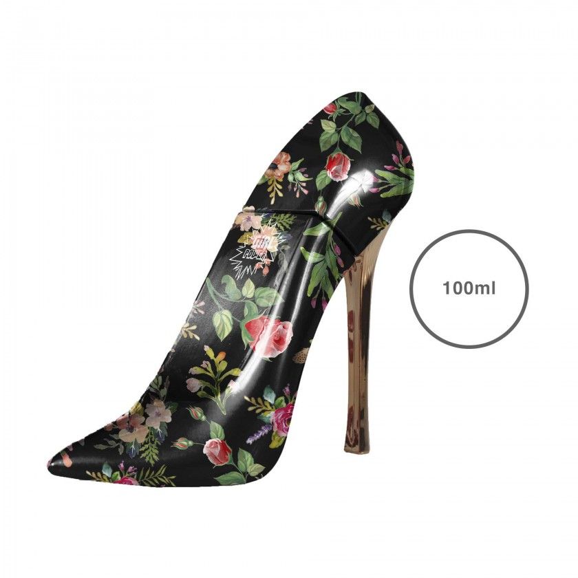 Perfume Girl Power Flores Preto 100ml 18.5X7X18.5cm Perfume Girl Power Flores Preto 100ml 18.5X7X18.5cm