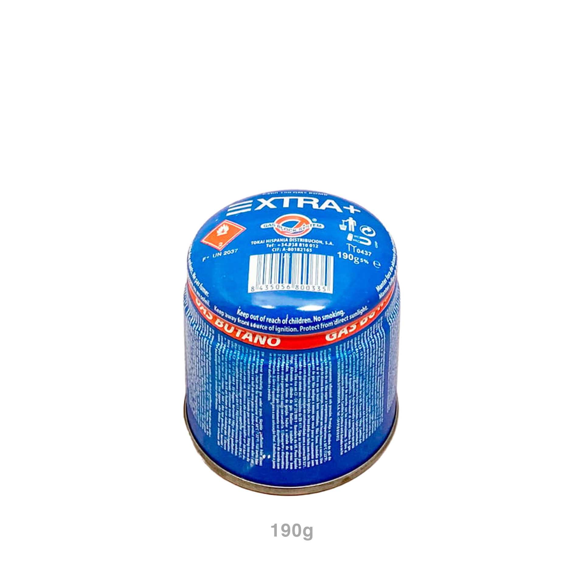 Gás Butano Extra+ Recarga 190gr