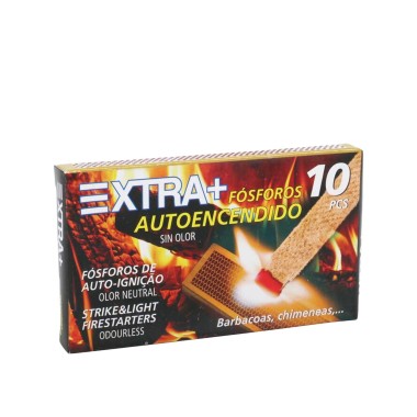 F�sforo Extra+ Acendalha 10cm 10 Unidades
