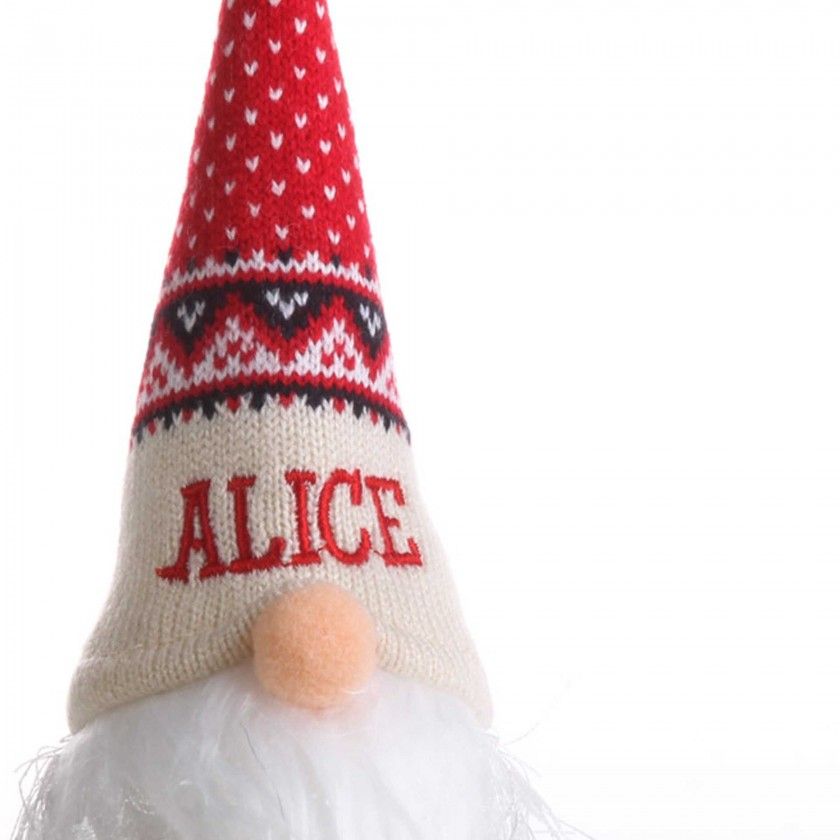 Gnomo Natal Com Led Alice Gnomo Natal Com Led Alice