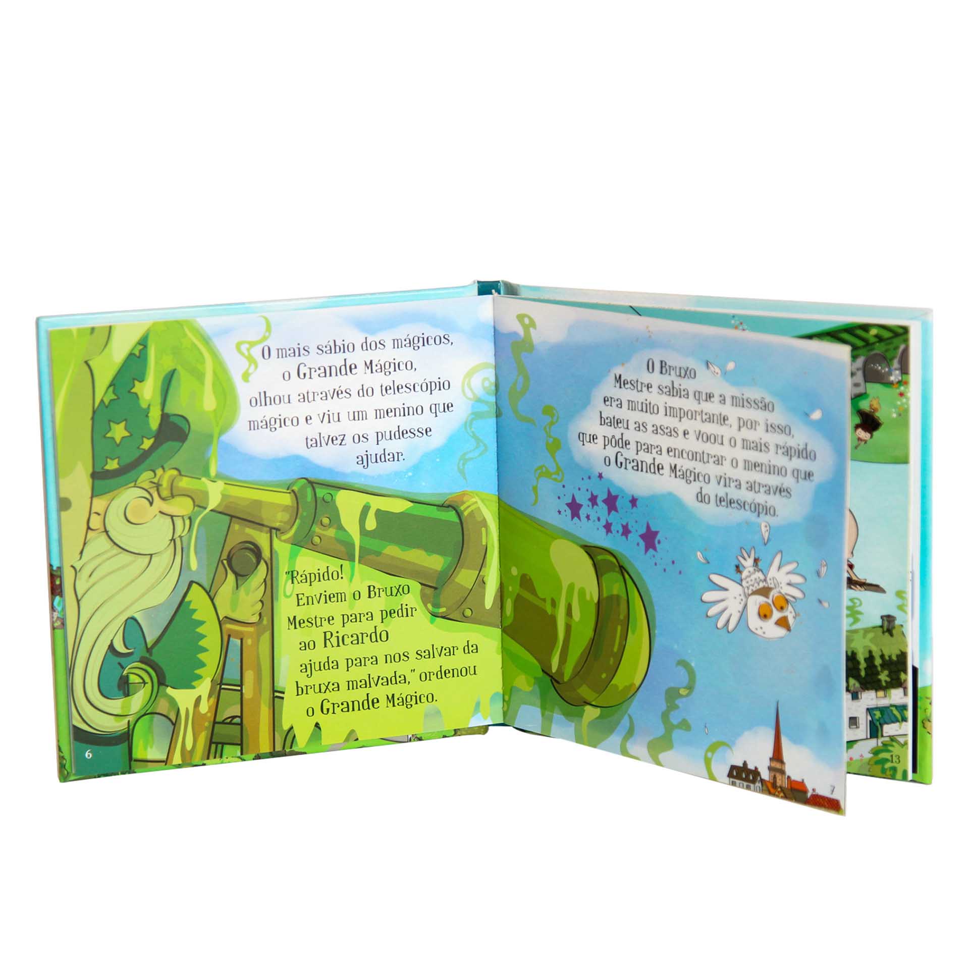 Livro Conto Mágico Ricardo