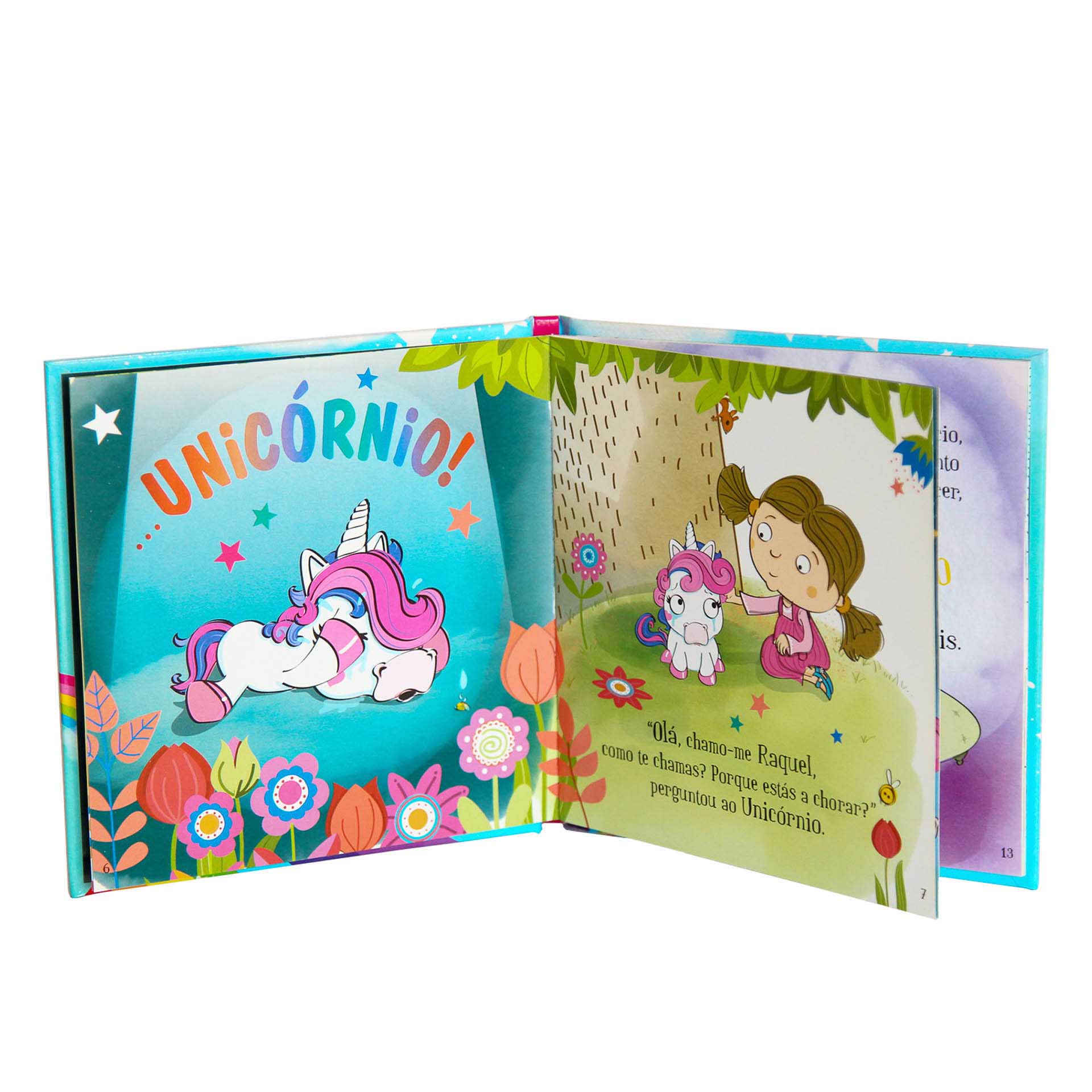 Livro Conto Mágico Raquel