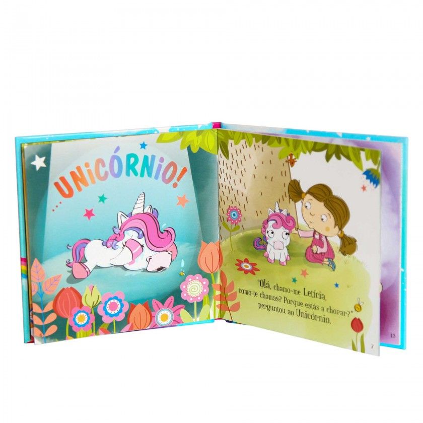 Livro Conto Mgico Letcia