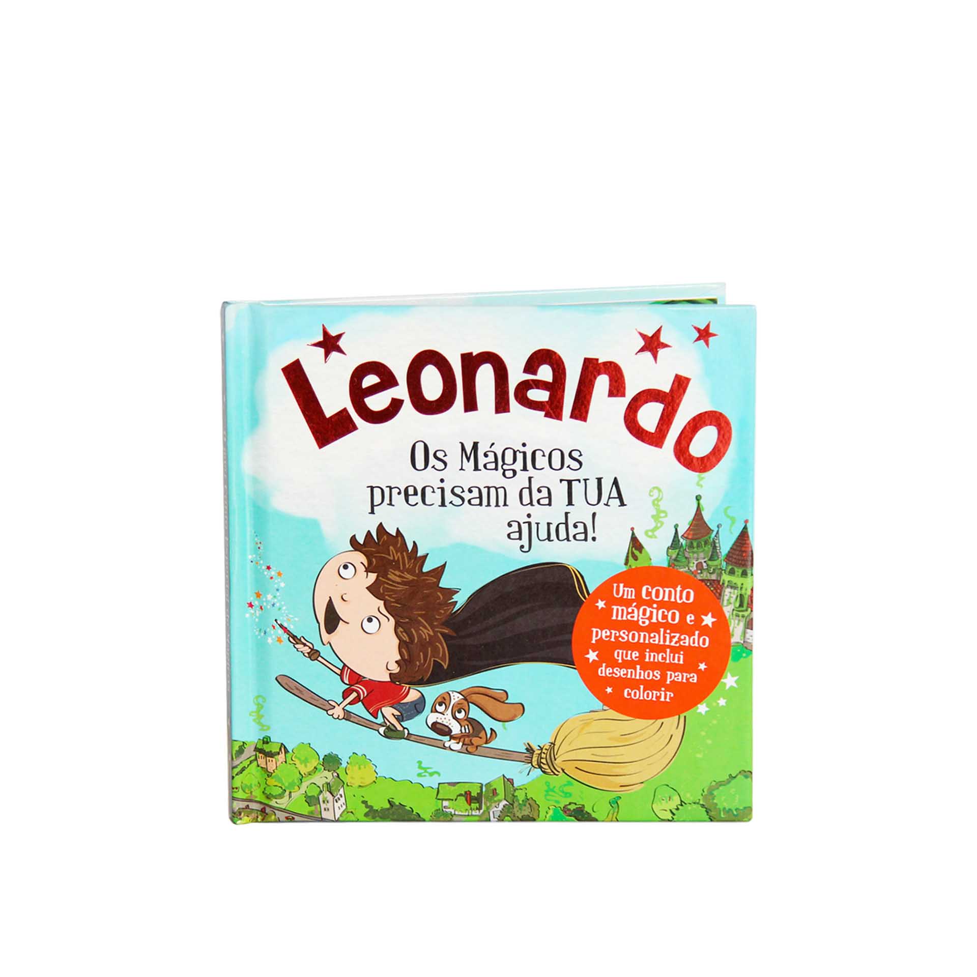 Livro Conto Mágico Leonardo