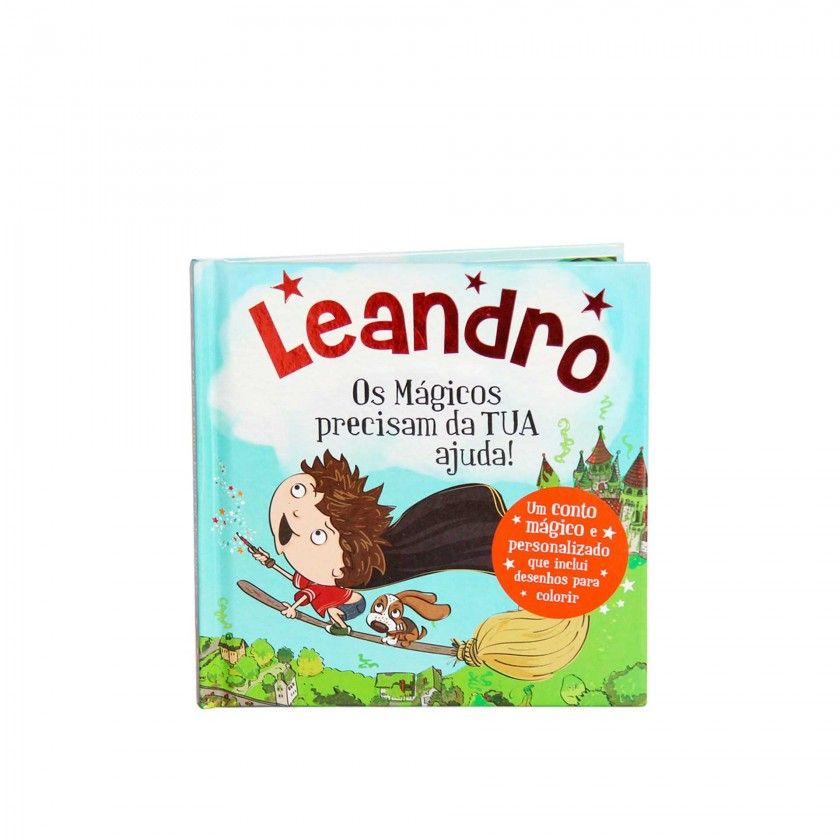 Livro Conto Mgico Leandro