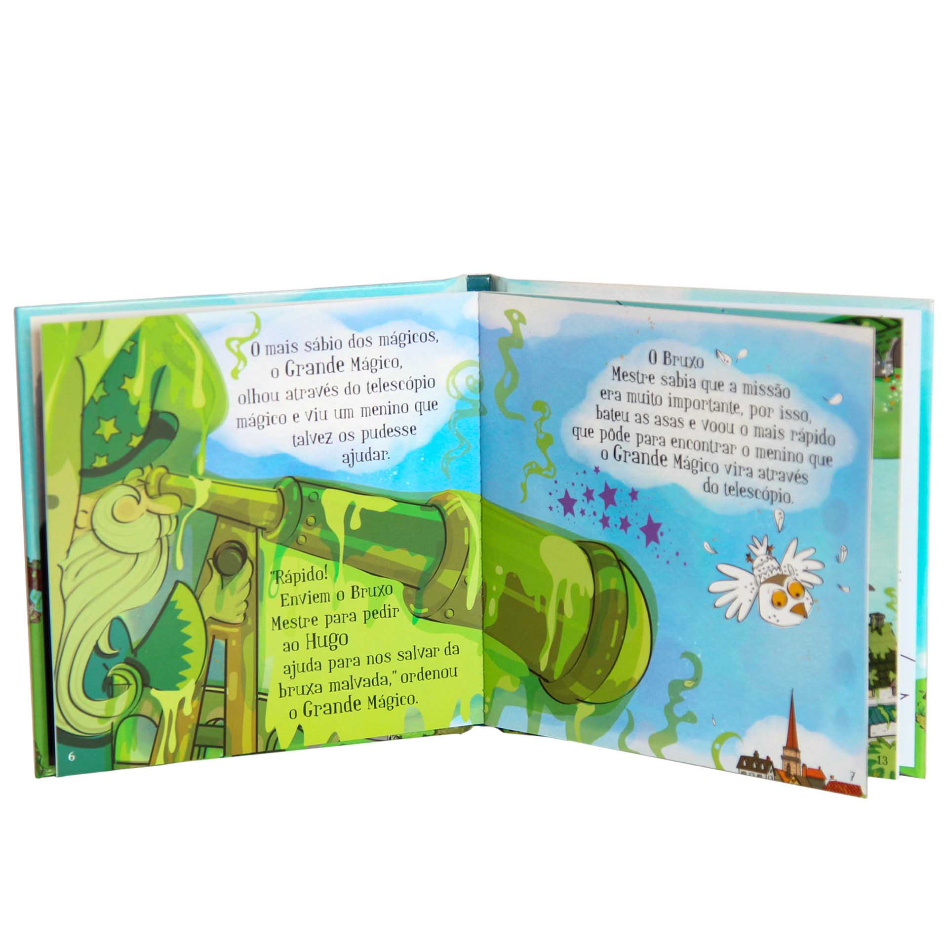 Livro Conto Mágico Hugo