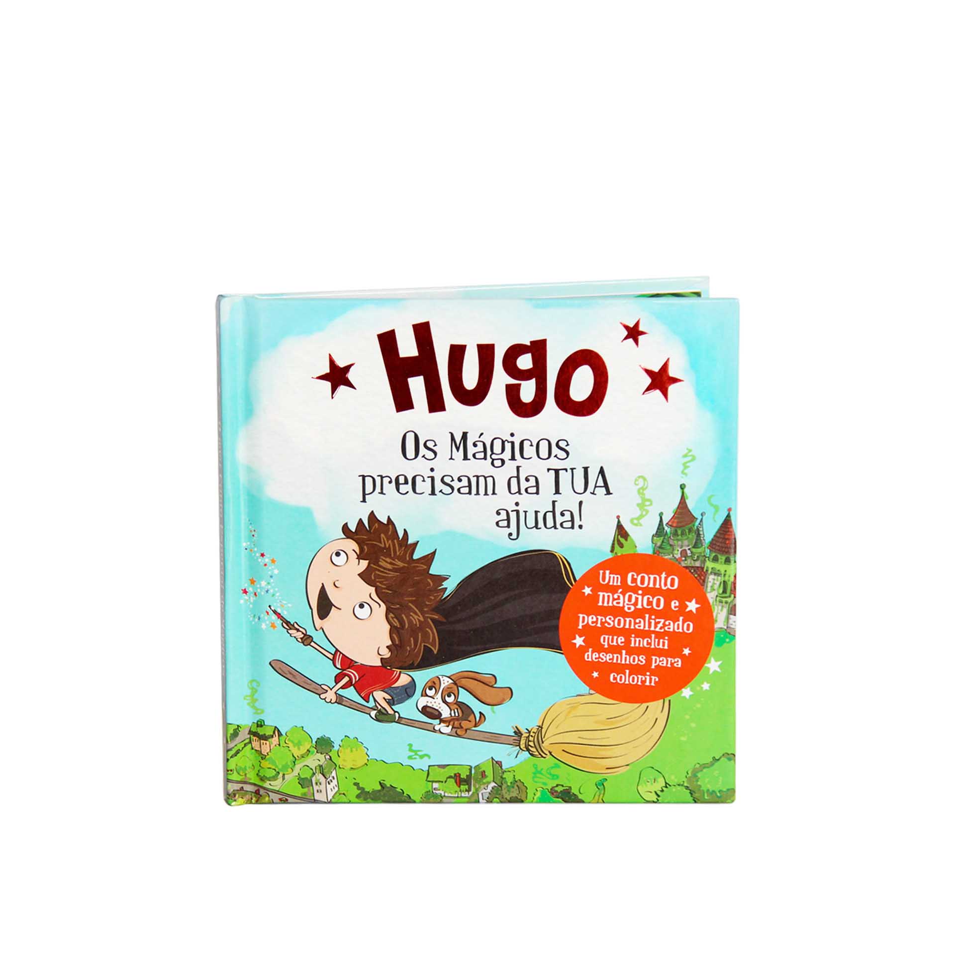 Livro Conto Mágico Hugo