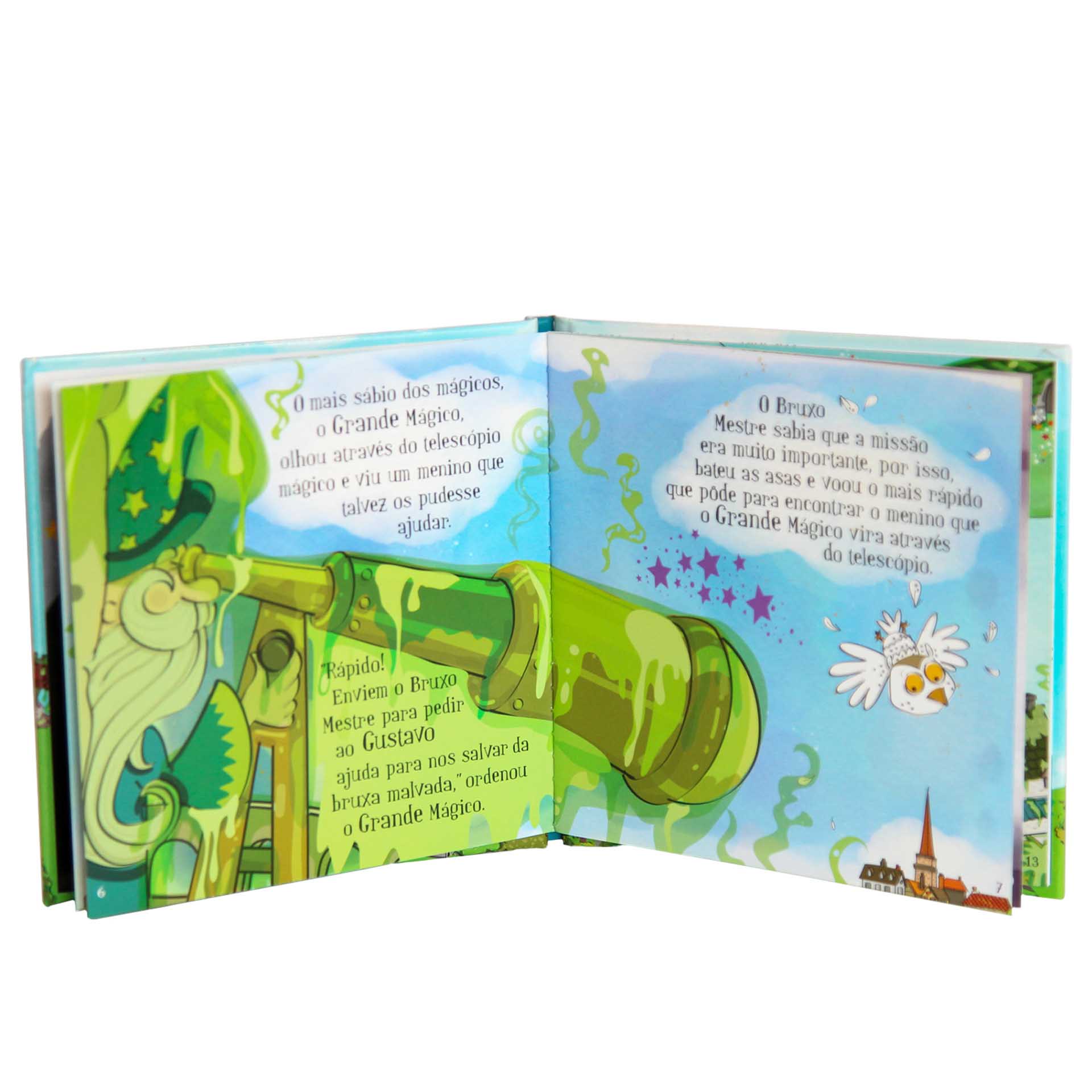 Livro Conto Mágico Gustavo